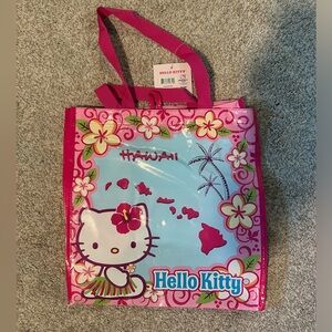 Hello Kitty hawaiian tote bag